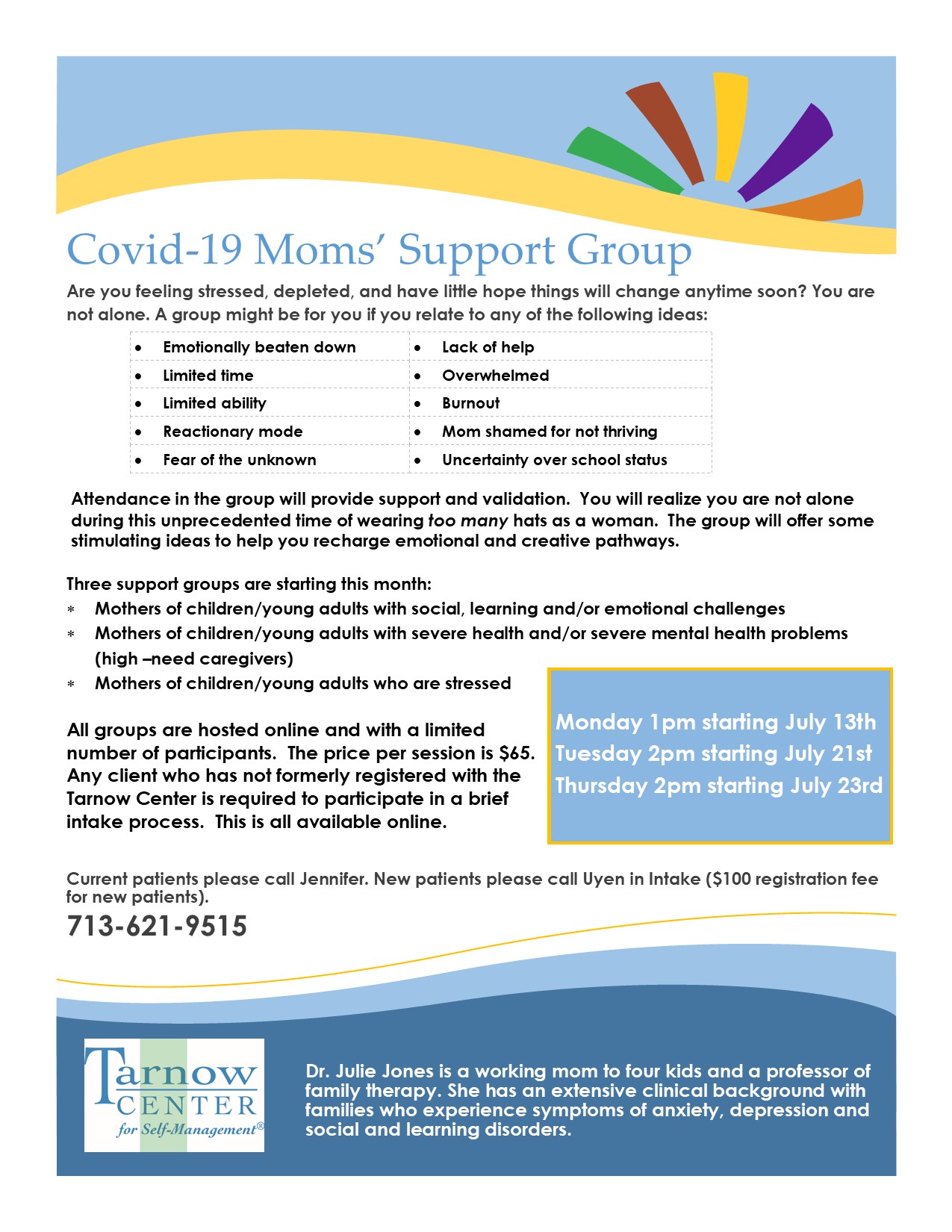 Covid 19 moms group