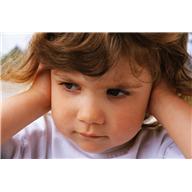 child covering ears